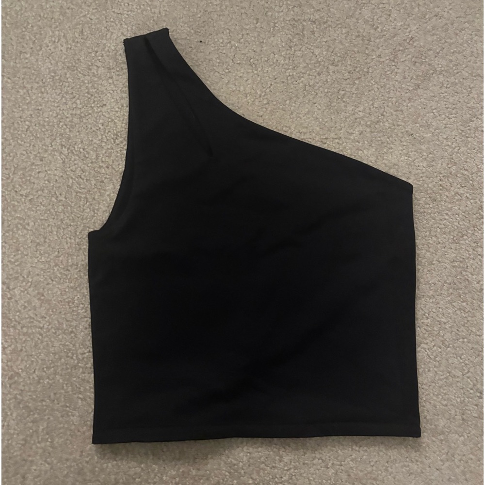 NWOT Black Abercrombie one shoulder top
